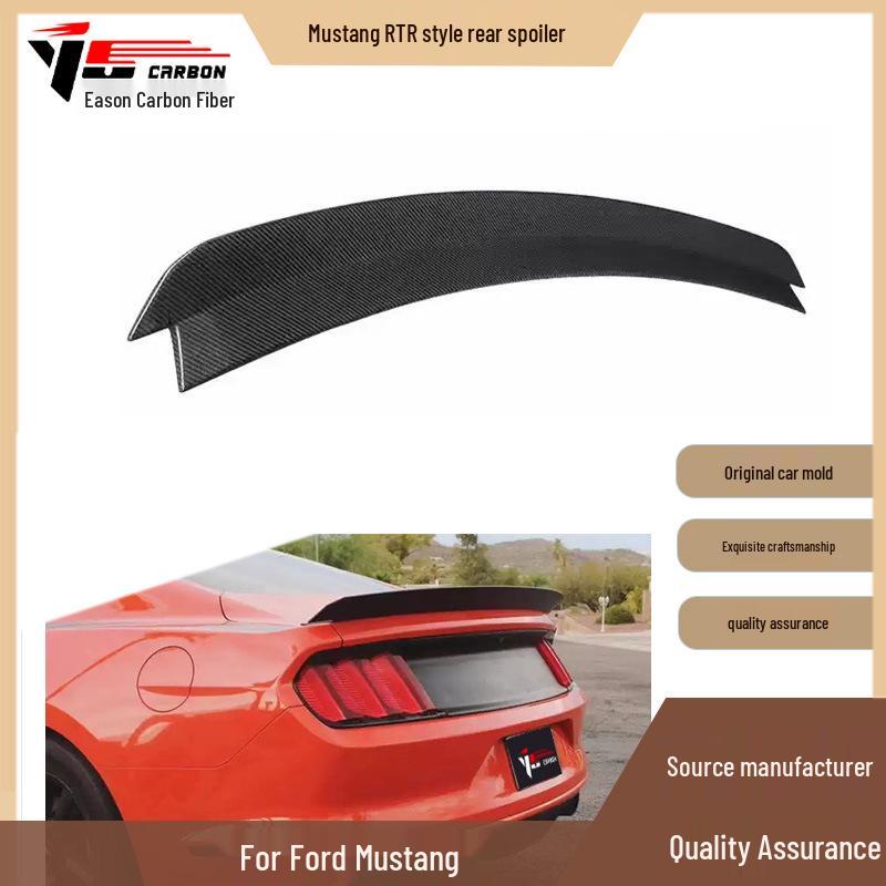 Mustang 2015-2020 Resin Rear Spoiler Wing Deflector Car Accessory