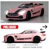 1/32 Scale Benz AMG GTR Sports Car Model Toy Car Die Casting Alloy Car Model Pull Back Vehicles Toys for Toddlers Kids Boys Girls Gift