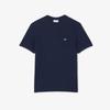[Lacoste] Men's Linen Blend Short-Sleeve T-Shirt TH0629-56G166