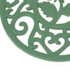 Кухонный инструмент Силиконовая горячая подставка Круглая нескользящая подставка под чайник Термостойкая Универсальная подставка-коврик для столешниц