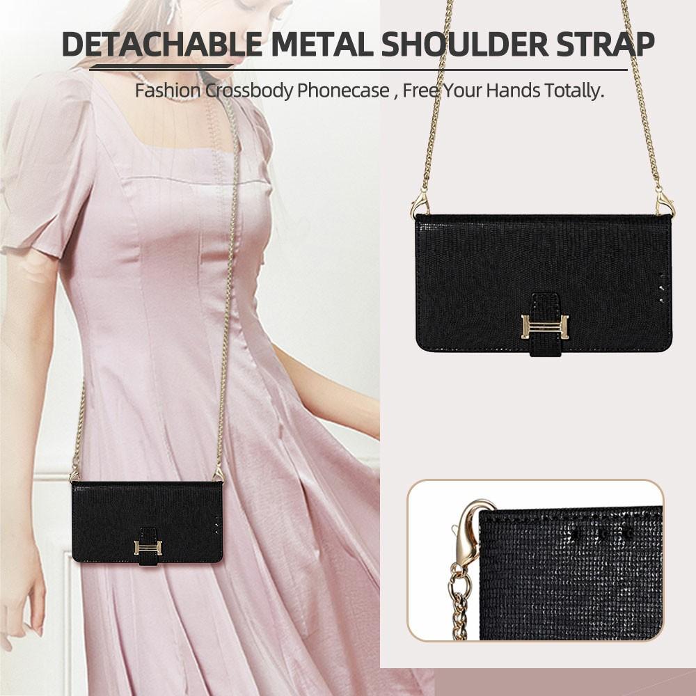 For Motorola Moto G55 5G Case Wallet Sequins Leather Crossbody Phone Cover