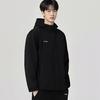 Li-Ning Однотонный логотип Свободный крой Ветровка Водонепроницаемая Спортивная повседневная Толстовка Мужская верхняя одежда AFDVJ43-2