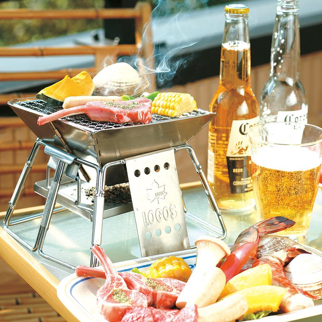 LOGOS Пирамидальный гриль, Гриль из нержавеющей стали (На 1-2 персоны), 81063112