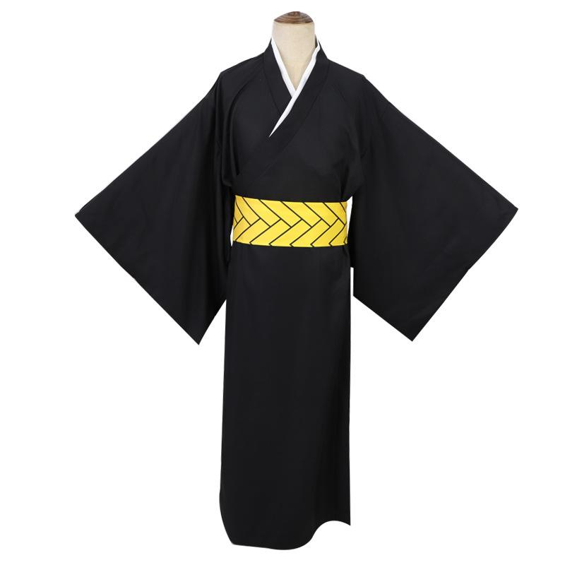 Аниме Demon Slayer Kimetsu No Yaiba Ubuyashiki Kagaya Косплей японское кимоно наряд Хэллоуин Карнавальные костюмы для вечеринки