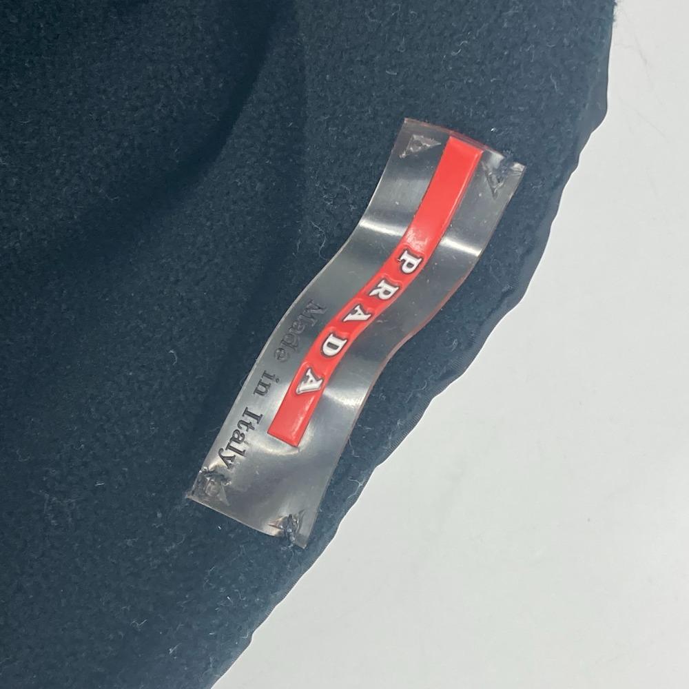 PRADA Sports logo Bicolor with pocket Scarf Nylon Black/Red