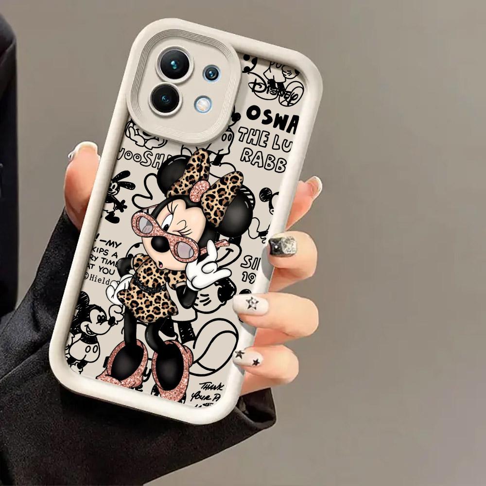 Чехол Minnie Mouse для Xiaomi Mi 13T 14 14T 15 15T Pro 17 Ultra Poco M7 M8 F8 F7 X6 X7 X8 Pro Max Ударопрочный чехол Mickey