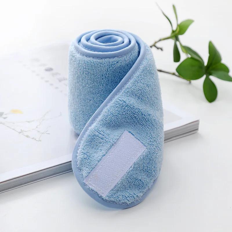 Аксессуары для волос, Макияж Полотенце для волос, Регулируемая повязка на голову, Эластичная повязка на голову, Салонная повязка на голову, Шапочка для душа, 1 шт. Женская