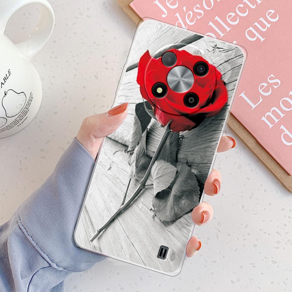 For ZTE Blade A73 Case For ZTE Blade A73 5G Cover Fashion Clear Protect Soft Silicone Phone Case For ZTE Blade A73 Coque Fundas
