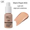 Beauty Concealer Matte Foundation Flawless Cover Invisible Pores Natural Moisturizing Foundation Cream