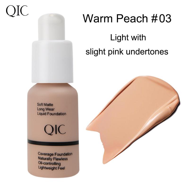 Beauty Concealer Matte Foundation Flawless Cover Invisible Pores Natural Moisturizing Foundation Cream
