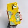 Чехол для Xiaomi Redmi 9 Чехол-крышка для Redmi 9 Prime M2004J19G M2004J19C redmi9 Милый Мультяшный Медведь Силиконовый ТПУ Мягкий Чехол для Телефона Задняя Крышка