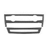 For BMW X5 E70 X6 E71 2008-2013 Car-styling Carbon Fiber Car Central Control CD Panel Decorative Stickers Inter Auto Accessories