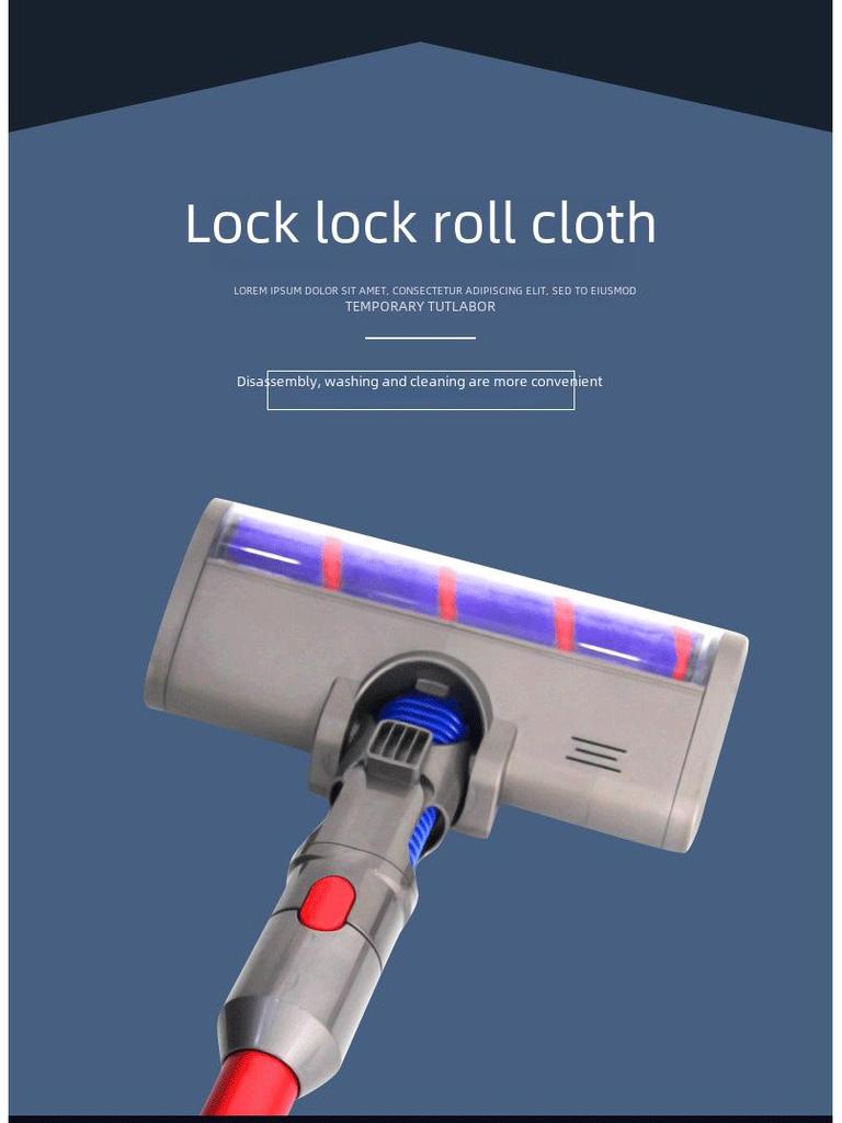 Совместимая электрическая всасывающая насадка для пола для пылесосов Dyson V6 V8 V10