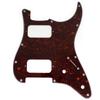 Musiclily Pro 11 Hole ST Stratocaster Pickguard HH Round Corner Coverless 2 Humbucker PU 2 Pot Hole for Fender Squier Strat Stratocaster Electric