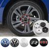 Новый комплект 4 шт. 60 мм колпачки ступицы с логотипом для Volkswagen Polo Passat B5 B6 B7 T4 T5 MK4 MK5 MK6 Tiguan Jet