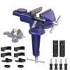 Table Vise, Tabletop Vise, Jaw Width Approx. 70 Mm, Maximum Opening Approx. 60 Mm, 360 Rotation, Strong Adhesion, Workbench, Tabletop, Clamping Tool