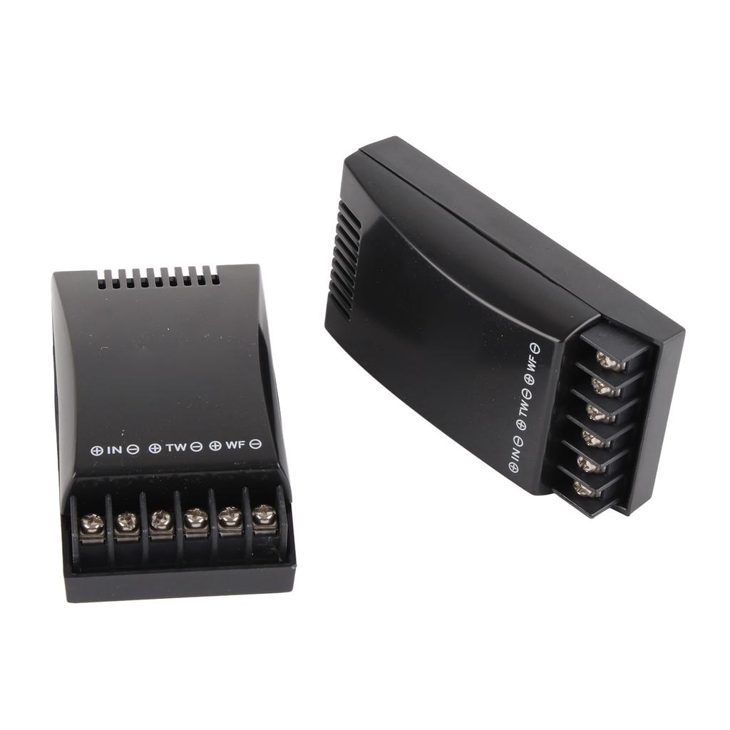 2Pcs Car Audio Crossover 2 Way 100W Output 12V Correct Sound ABS Shell Car Speaker Crossover for Vehicle