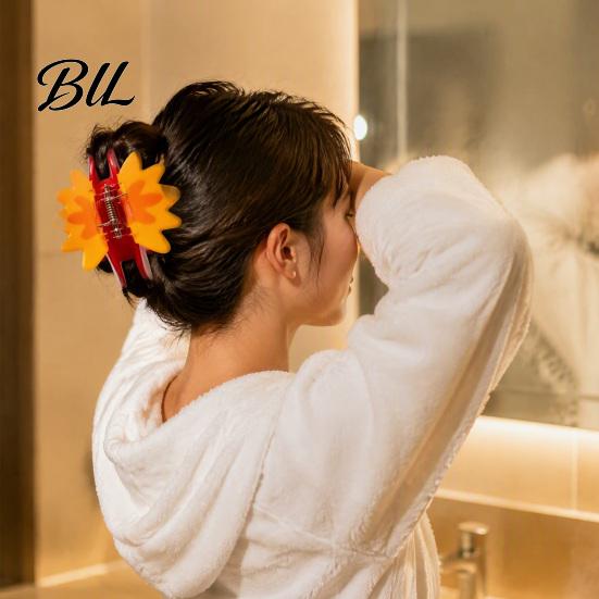 Fashionable Hair Jewelry Cute Claw Clips for Women, Non Slip Claw, Plastic Accessories Shower Fine And Thick Hair, Strong Hold Jaw Daily Styling