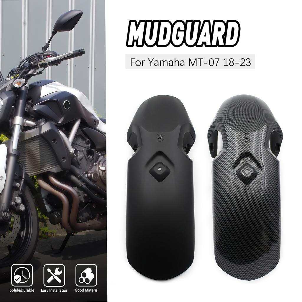 Motorcycle Front Wheel Fender Mudguard Mudflap Splash Mud Guard Cover For Yamaha MT-07 MT07 2018 2019 2020 2021 2022 2023