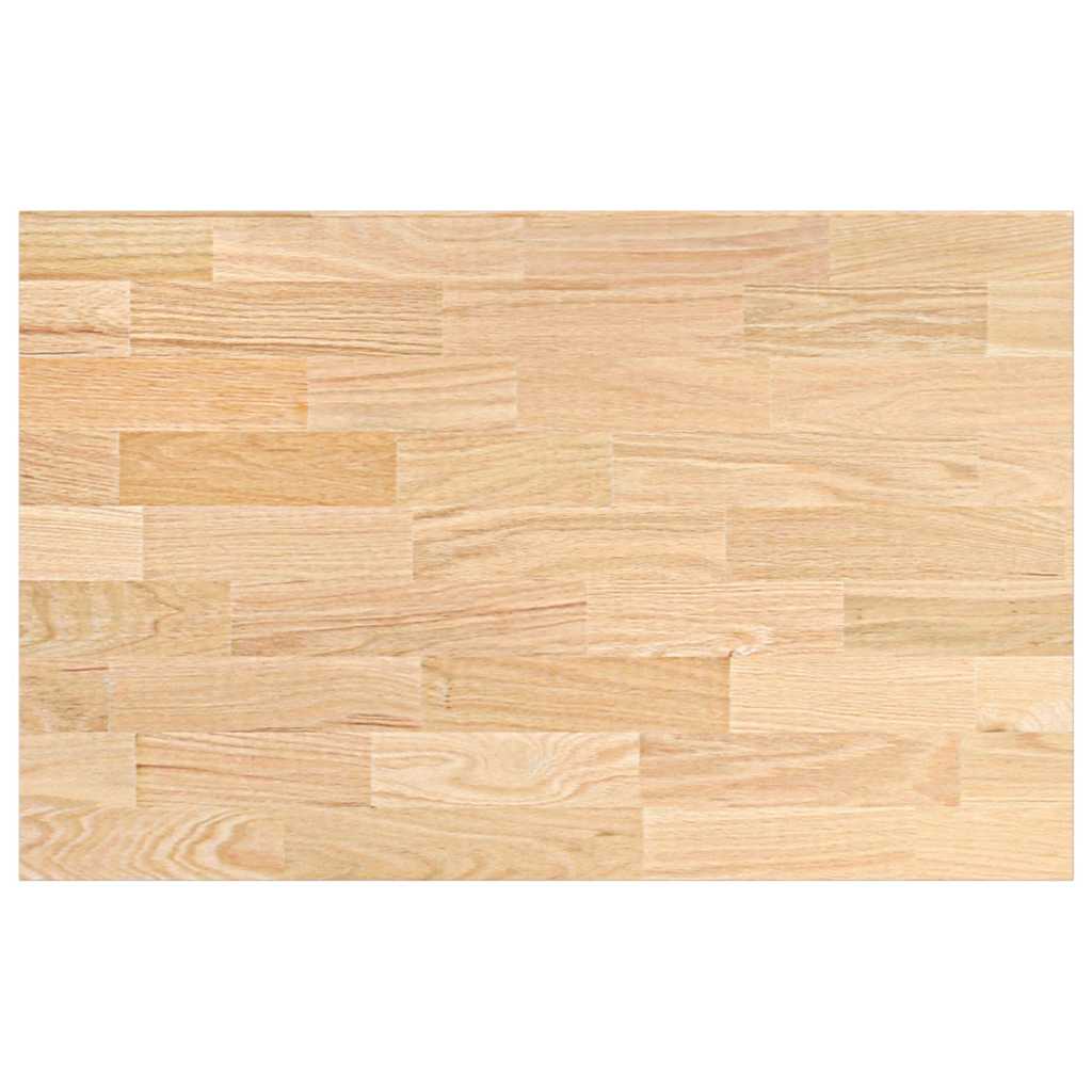 Kitchen Worktop 100 x 63.5 x 2.7 cm Solid Oak Rectangular