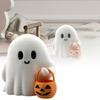 Ornament Halloween ghost creative 3D printing funny little ghost modeling gift home desktop small ornament