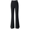 Women's High Waist Stretch Bootcut Pants - Slimming Elastic Waist Casual Wear for Moms
