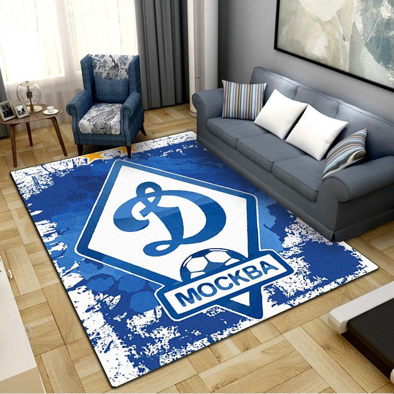 Ковер FC Dynamo Moscow для гостиной, спальни, дома, украшение дивана, противоскользящий коврик для детских игр