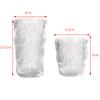 Прозрачный стакан для напитков Glacier Glass с цветовым градиентом, стакан для виски, пива, крепких напитков, термостойкая, стильная посуда для воды, сока