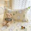 Дышащая наволочка с принтом 48x74 см, съемная наволочка Ins Pastoral Home Textile Bathroom House Soft Pillows Cover 2 шт.