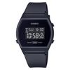 CASIO Стандартные Цифровые Женские Часы для Девочек LW-204-1B Без Подарочной Коробки Черный Инвертированный ЖК-дисплей Зарубежная Модель