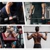 Deadlift Lifting Straps Gym Gloves Pull Up Bar Back Training Wrist Support for Men Women Non-Slip Breathable