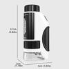 Handheld Kids Microscope Zoom 50x-300x LED Light Source Educational Microscope Battery Powered High Definition