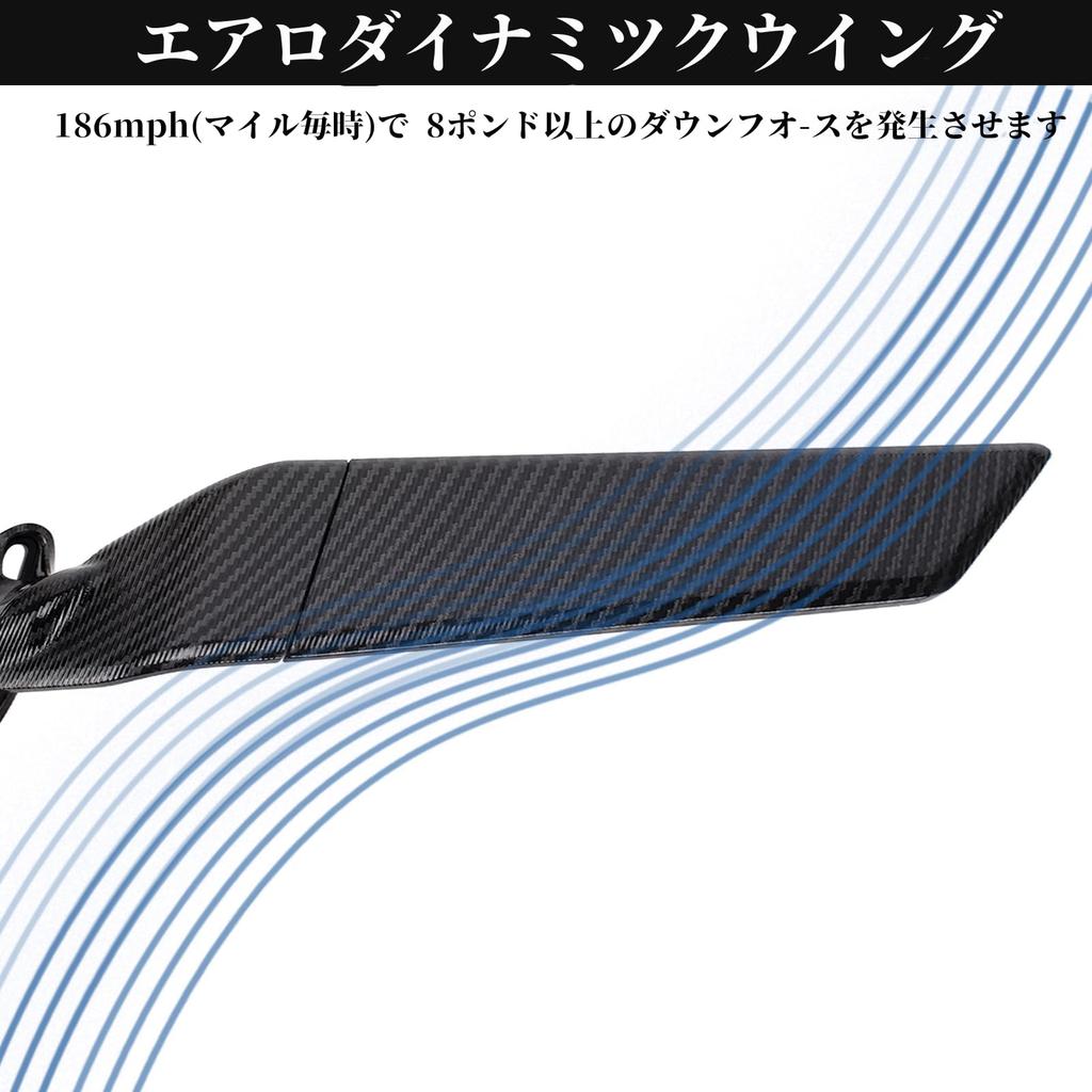 RACEAST Motorcycle Fixed and Wing Mirrors with Wide Durable Aluminum Competition Mirrors for Vehicles Such As Kawasaki YAMAHA SUZUKI HONDA APRILIA