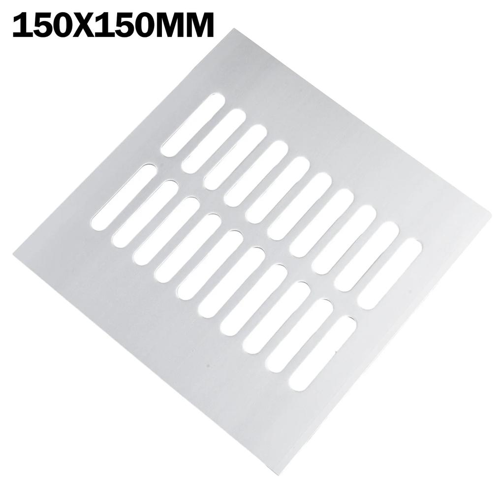 150mm Cabinet Air Vent Ventilator Aluminum Alloy Grille Decor Cover Closet Wardrobe Mesh Hole Cover Home Hardware Accessories