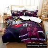 3D Print Anime OVERLORD Comfortable Duvet Quilt Cover Pillowcase Bedding Set Children Bedroom Decoration Home Textile
