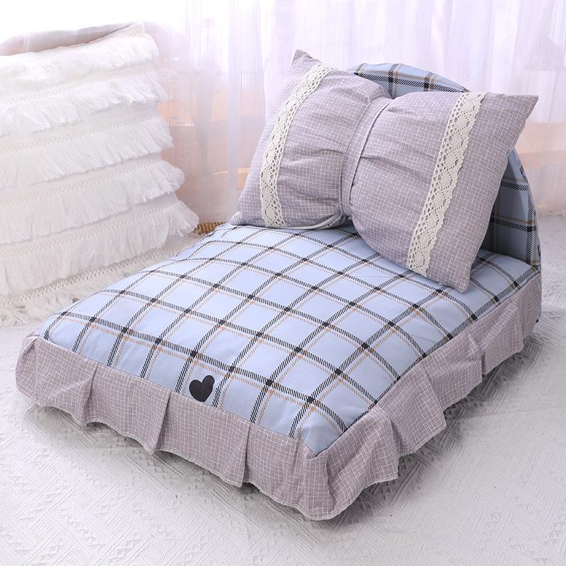 Princess Style Fully Removable and Washable Pet Bed Kennel Cat Bed Dog Bed Cat Kennel Dog Mat Cat Mat Small Dog Kennel