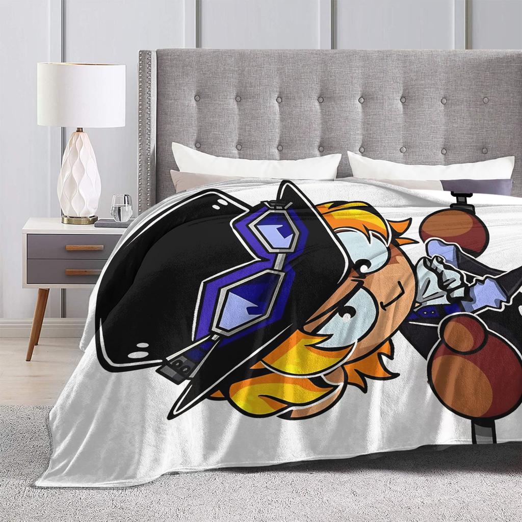 Trickcal Chibi Go Chibi sabo Теплое Мягкое Одеяло Детское Взрослое Плюшевое Постельное Белье Пледы Пушистый Спальня Фланелевое Покрывало Диван Кровать Чехол