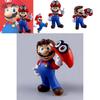 Large Mario Super Mario Toy Figure Pvc Home Decor Collectible Display 27x38cm