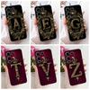 For Infinix Note 50s 5G Case X6870 Silicone Luxury Crown A-Z Letters 2D Painted Soft Phone Case For Inifnix Note 50s 5G Cover
