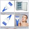 VOCOSTE Facial Ice Roller Ice Face Roller Massager Facial Roller Skincare Tool for Face and Eyes Reduces Swelling Blue (2 pieces) - - - Purple,