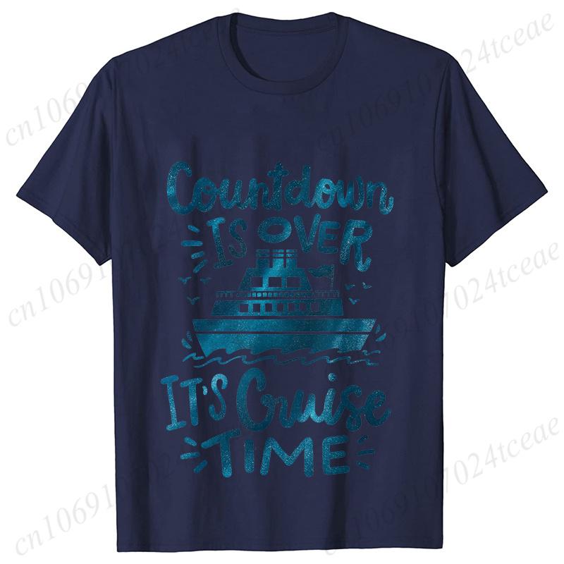 Countdown Is Over It's Cruise Time T-shirts, Cruise Vacation Tshirts, Cruise Ship Tee Shirt,Family Matching Travel Outfits Gift