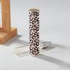 Reusable Leopard Print Leather Spray Bottle Portable Cosmetic Container 10ml Perfume Bottle  Makeup