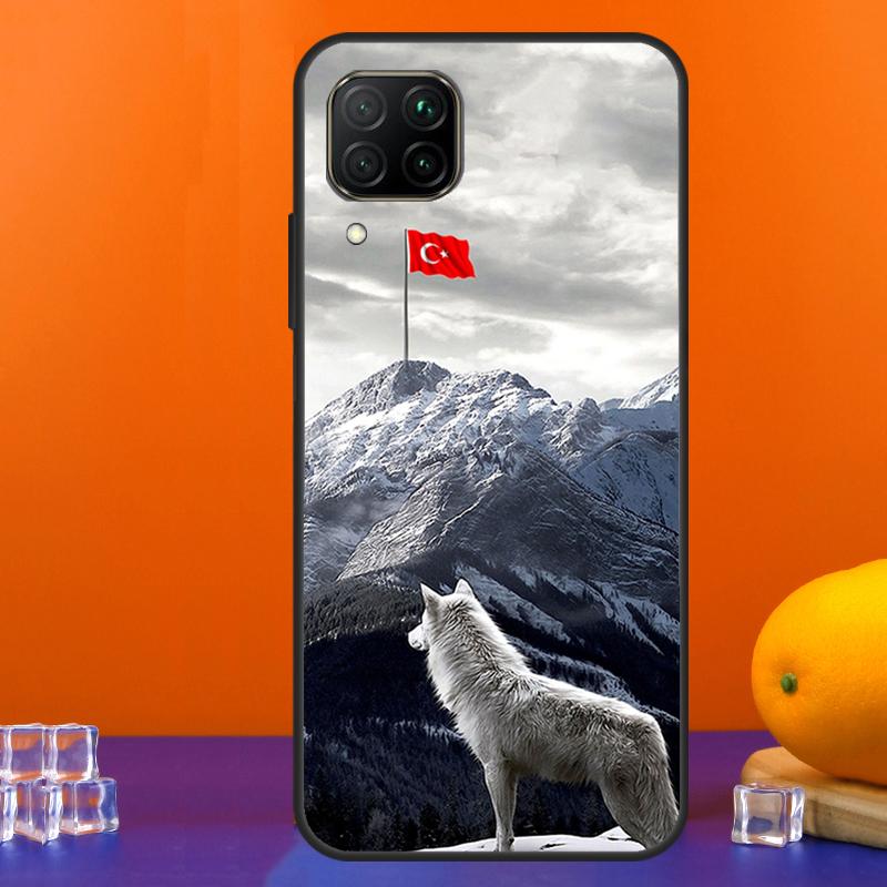 Турция Волк Мустафа Кемаль Ататюрк Для Huawei Nova 12s 12i 11i 8i 9 10 SE Y91 Y90 Y60 Y70 Y72 Y61 P20 P40 Lite P30 P60 Pro Чехол