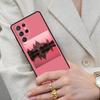 Пастельно-розовые цитаты сердца Чехол для мобильного телефона для Samsung Galaxy S26 Ultra S25 S24 S23 S22 S21 S20 Note10 Чехол