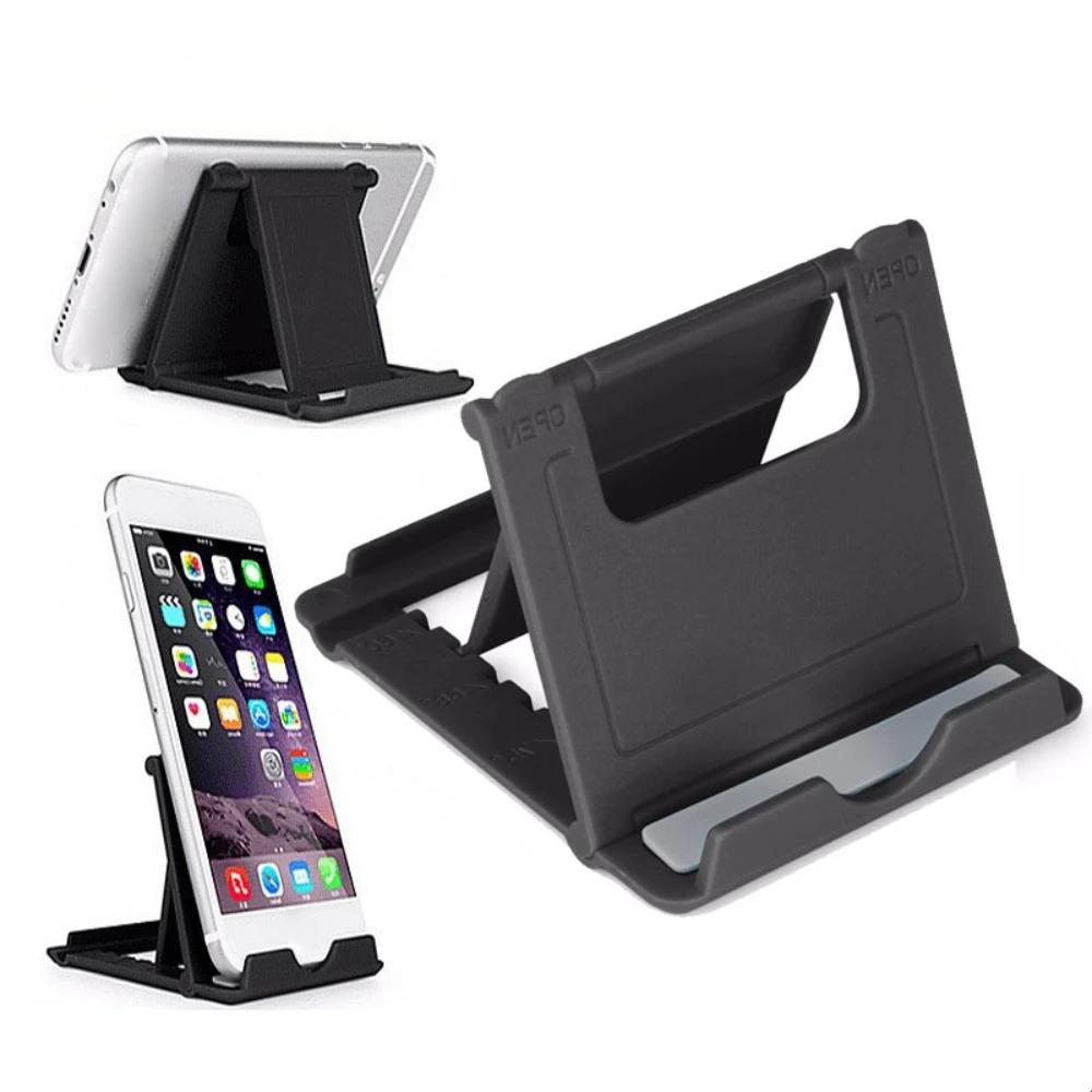 Кронштейн для смартфона Складная настольная подставка для iPad iPhone Samsung Xiaomi Huawei Складной универсальный держатель для мобильного телефона