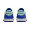 Nike Детские кроссовки Dunk Low SE PS Salmon Toe Синие Hyper-Royal Emerald-Rise DZ2874-400