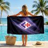 Полотенце для пляжа Fiorentina FC, быстросохнущее, из микрофибры, впитывающее, портативное, для путешествий, для плавания