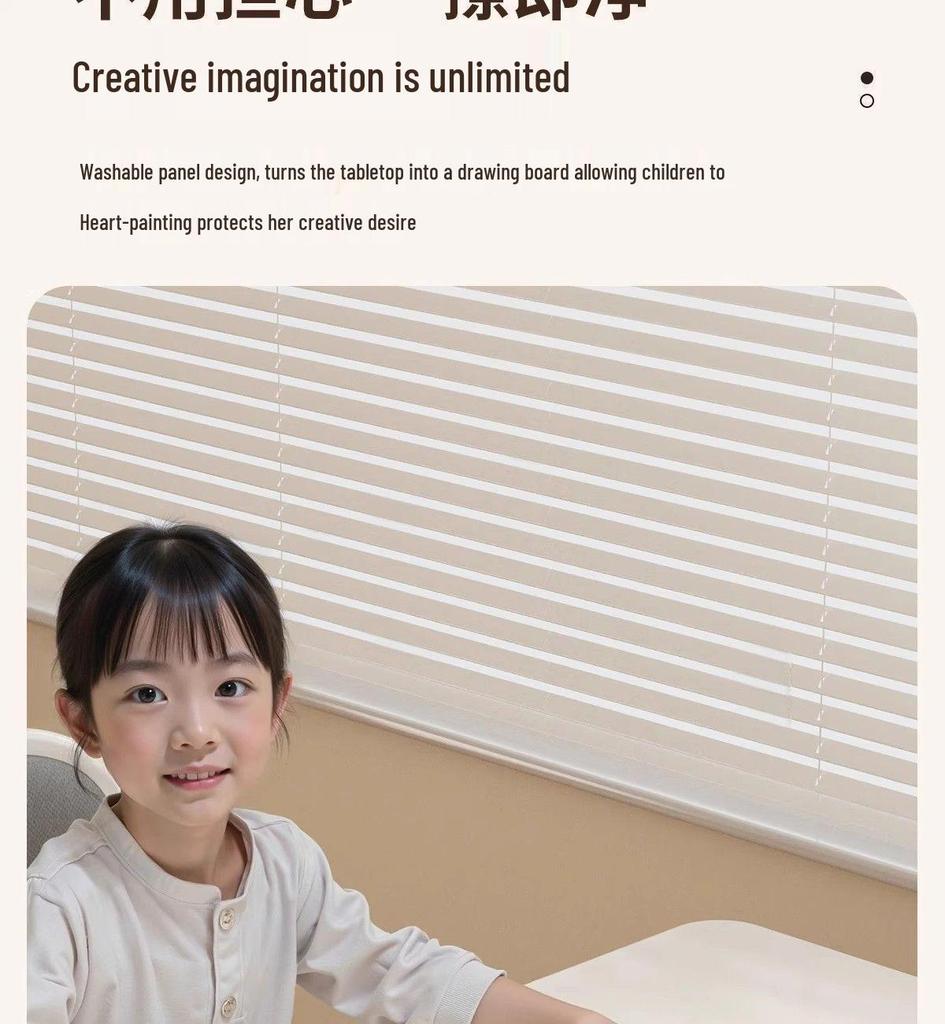 Adjustable Desk Set: Office Workstation, Home Study Desk & Chair