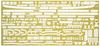 Hasegawa Japanese Navy Destroyer Shimakaze Final Time Detail Up Etching Parts Plastic Model Parts QG57 1/350