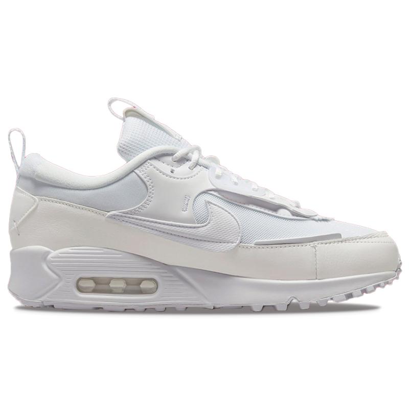 Nike Женские кроссовки Air Max 90 Futura Triple White Повседневная обувь DM9922-101